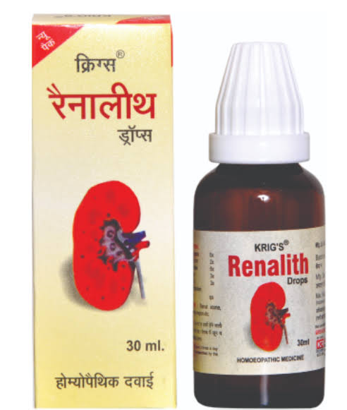 KRIG'S Renalith Drop Homeopathic Medicine